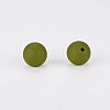 Round Silicone Focal Beads SI-JX0046A-19-2