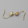 Brass Earring Hooks KK-WH0056-64-2
