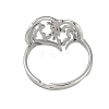 304 Stainless Steel Adjustable Rings for Women RJEW-M008-05P-3