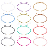12Pcs 12 Colors Nylon Cords Necklace Making AJEW-UN0002-40-1