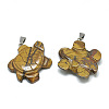 Natural & Synthetic Mixed Stone Pendants G-T091-M-3