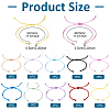 10Pcs Nylon Thread Bracelets Making BJEW-YW00010-2