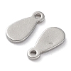 Non-Tarnish 201 Stainless Steel Charms STAS-K259-09P-2