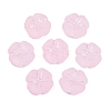 Frosted Transparent Acrylic Beads X1-OACR-P029-19B-05-2