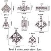 Tibetan Style Chandelier Component Links TIBE-PH0004-58-2