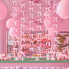 6Pcs Polyester Bowknot Hanging Streamer AJEW-SP0002-71B-5