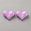 10Pcs Opaque Acrylic Beads LS-SACR-WH0008-020F-1