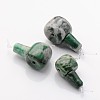 Natural Gemstone 3 Hole Guru Beads G-P111-05-1