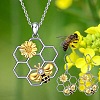 Alloy Pendant Necklaces & Stud Dangle Earrings Sets FS-WG60DFE-04-1