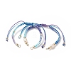 Polyester Thread Braided Cord Bracelet Sets AJEW-JB01143-2