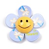 Opaque Printed Acrylic Big Pendants LS-MACR-I035-01D-1