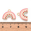 Alloy Enamel Pendants ENAM-T022-30-3