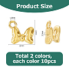 20Pcs 2 Colors 304 Stainless Steel Charms STAS-HS0001-88-2