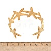 304 Stainless Steel Cuff Bangles for Women LS-BJEW-D356-01G-5