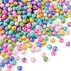 800Pcs 8 Colors Opaque Acrylic Beads MACR-PJ0001-05-3