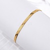 304 Stainless Steel Bracelets X-BJEW-D418-01G-2