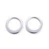 Stainless Steel Ring Charms X-STAS-M037-19S-1