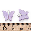 Alloy Acrylic Pendants LS-ENAM-R136-01B-S-3