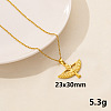 304 Stainless Steel Ancient Egyptian Goddess Pendant Necklaces IS6565-6-1