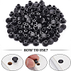 BENECREAT 100Pcs 5 Colors Plastic Tapped Hole Plugs FIND-BC0002-87-4