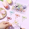 30Pcs 15 Colors Spray Painted Alloy Pendants FIND-CJ0004-23-5