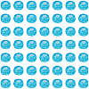 800Pcs Transparent Plastic Beads KY-SP0001-52E-6