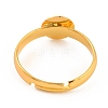 Adjustable Brass Finger Rings Components KK-WH0054-22A-G-2