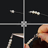 10Pcs 925 Sterling Silver Bead Tips Knot Covers STER-TA0001-50-4
