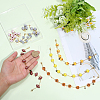 7Pcs 304 Stainless Steel Hat Chains HJEW-PH02391-3