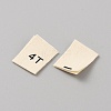 Cotton Sewing Size Label DIY-WH0578-36C-2