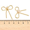 304 Stainless Steel Stud Earrrings EJEW-U065-01B-G-3