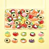 50Pcs Opaque Cartoon Resin Cabochons CRES-FS0001-19-8