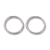 Non-Tarnish 304 Stainless Steel Jump Rings STAS-C040-01N-P-1