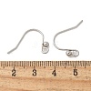 201 Stainless Steel Ear Hooks STAS-C117-02P-3