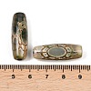 Tibetan Style dZi Beads TDZI-E004-51-3