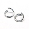 304 Stainless Steel Open Jump Rings A-STAS-E011-4x0.7mm-2