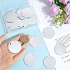 25Pcs Aluminum Pendants FIND-SP0002-68A-02-3