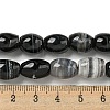 Natural Banded Agate Beads Strands G-NH0023-A01-01-5