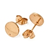 304 Stainless Steel Stud Earring Findings STAS-H436-21G-01-2