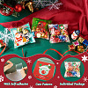 200Pcs 10 Style Christmas Theme Plastic Bakeware Bag OPP-TA0001-05-13