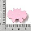 Pink Theme Opaque Resin Decoden Cabochons RESI-C045-06A-3