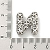 Platinum Plated Brass Micro Pave Cubic Zirconia Pendants KK-L073-001P-N-3