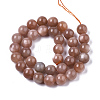 Natural Sunstone Beads Strands G-N328-010B-2