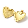Brass Locket Pendants KK-C092-25G-10-2