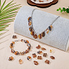 125G Gradient Color Transparent Glass Beads GLAA-TA0003-58C-6