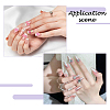 24Pcs 2 Styles Alloy 3D Nail Art Rotary Bearing for Nail Art Designs MRMJ-FH0001-67-5