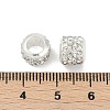 Alloy Rhinestone Clay Pave Beads ALRI-D300-01S-01-3