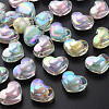 Transparent Acrylic Beads TACR-S152-08B-1