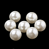 Eco-Friendly Plastic Imitation Pearl Beads MACR-S277-10mm-C05-1