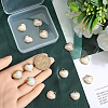 16Pcs Alloy Acrylic Pendants FIND-SP0002-28-3